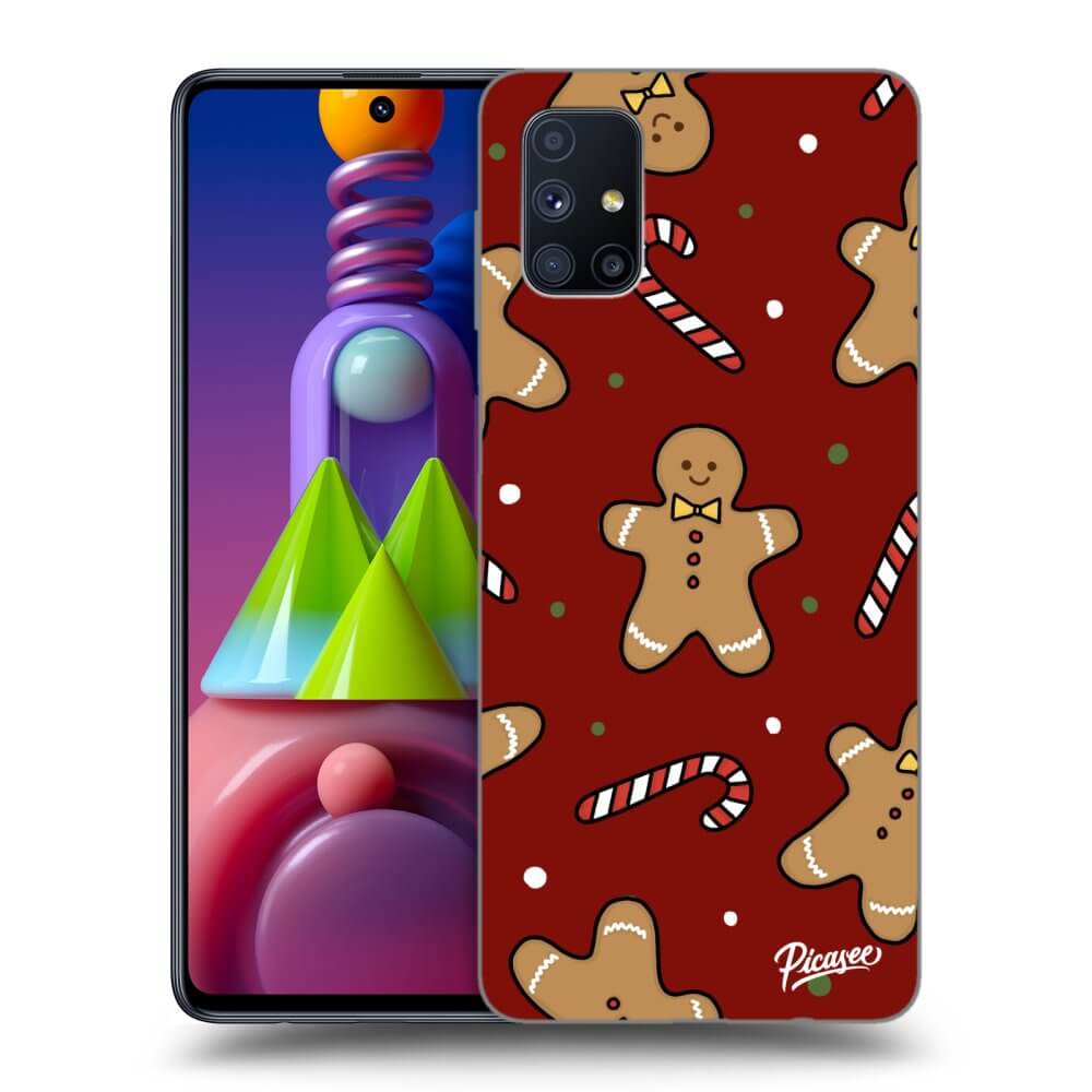Picasee silikónový prehľadný obal pre Samsung Galaxy M51 M515F - Gingerbread 2