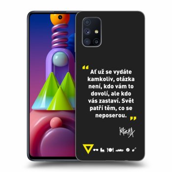 Obal pre Samsung Galaxy M51 M515F - Kazma - SVĚT PATŘÍ TĚM, CO SE NEPOSEROU