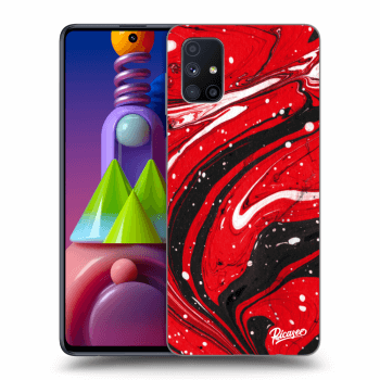 Obal pre Samsung Galaxy M51 M515F - Red black