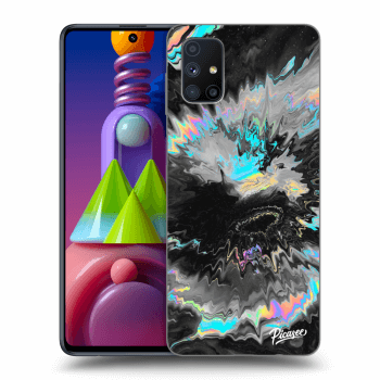 Picasee silikónový čierny obal pre Samsung Galaxy M51 M515F - Magnetic