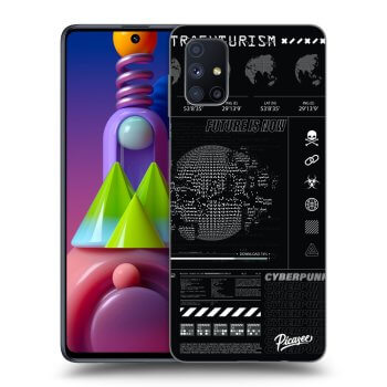 Picasee silikónový čierny obal pre Samsung Galaxy M51 M515F - FUTURE
