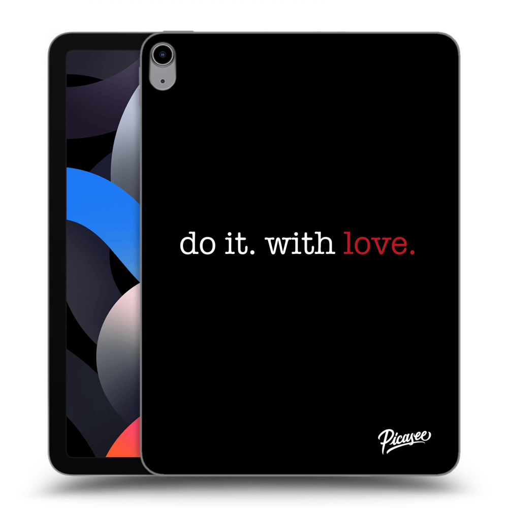Picasee silikónový čierny obal pre Apple iPad Air 4 10.9" 2020 - Do it. With love.
