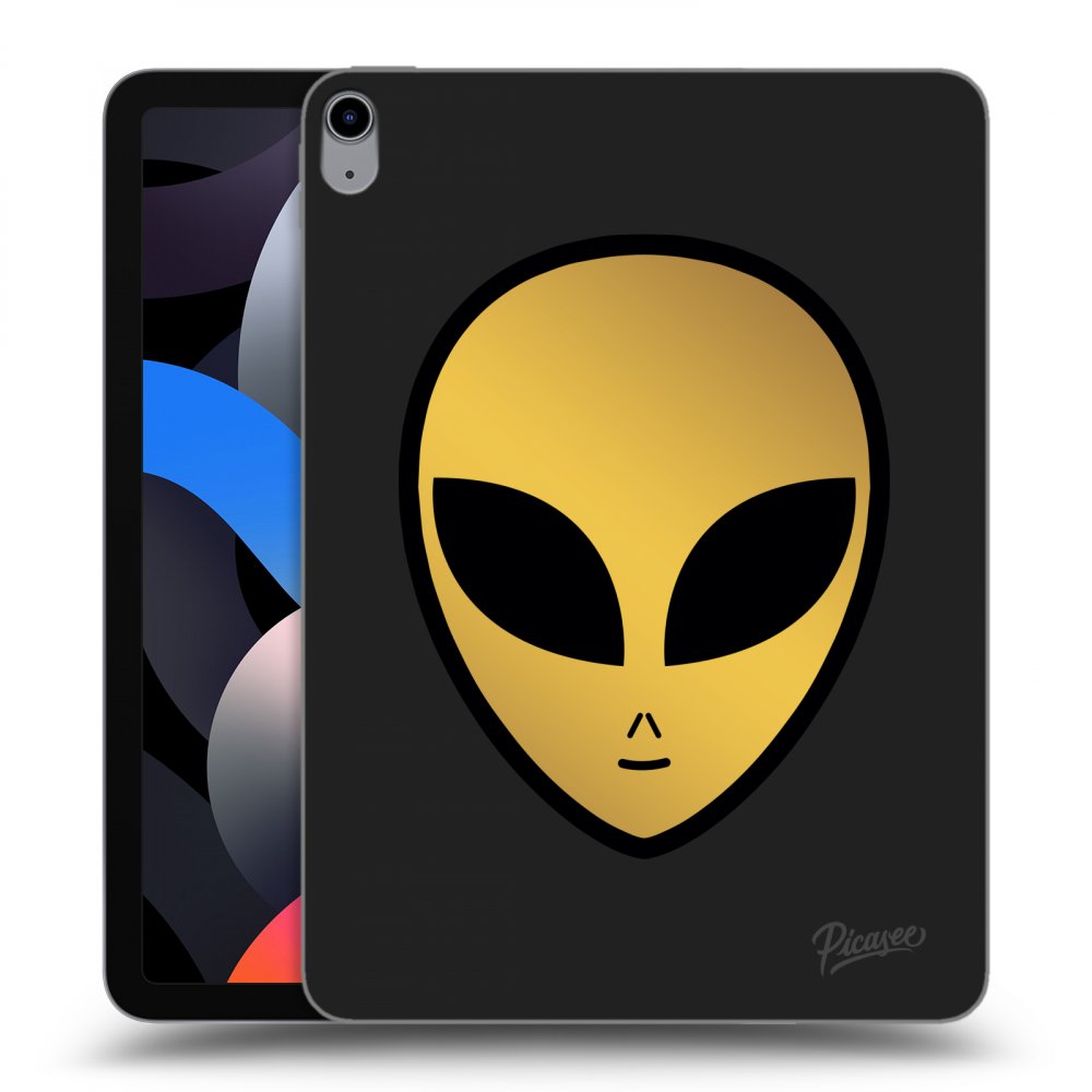 Picasee silikónový čierny obal pre Apple iPad Air 4 10.9" 2020 - Earth - Alien