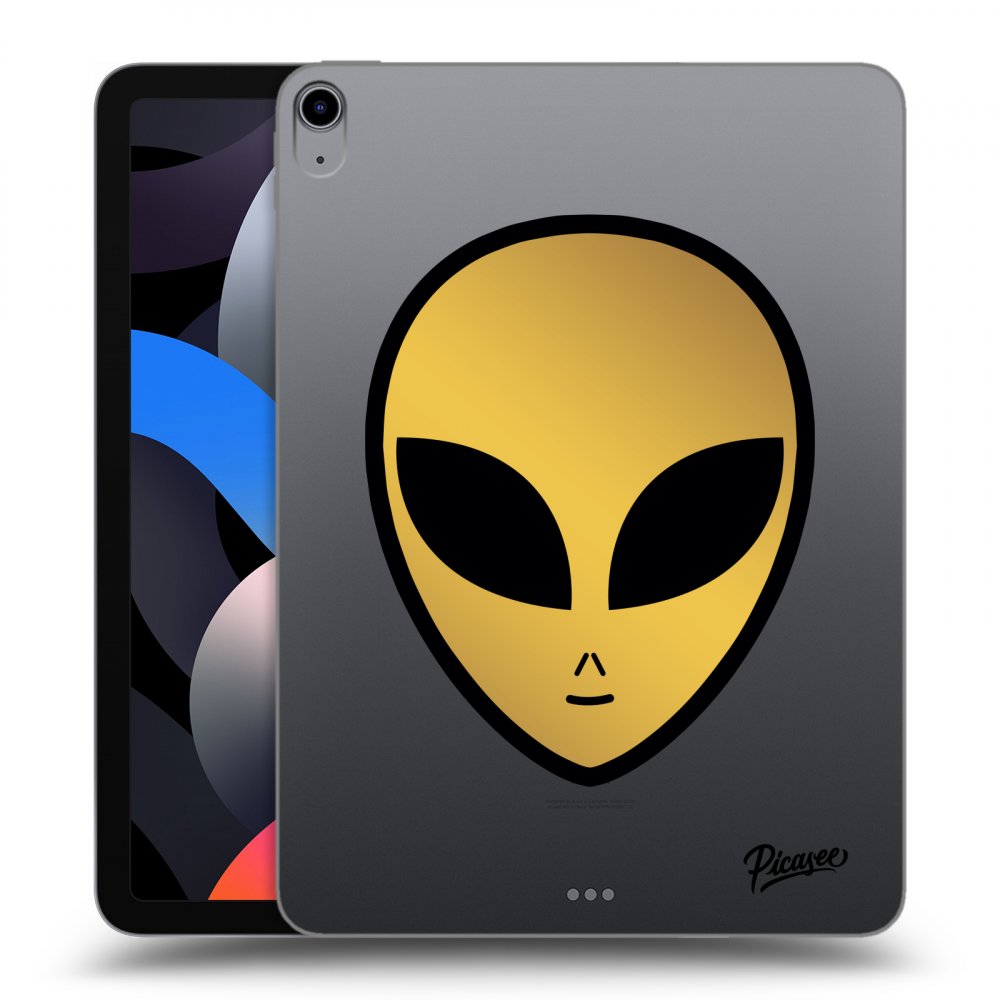 Picasee silikónový prehľadný obal pre Apple iPad Air 4 10.9" 2020 - Earth - Alien