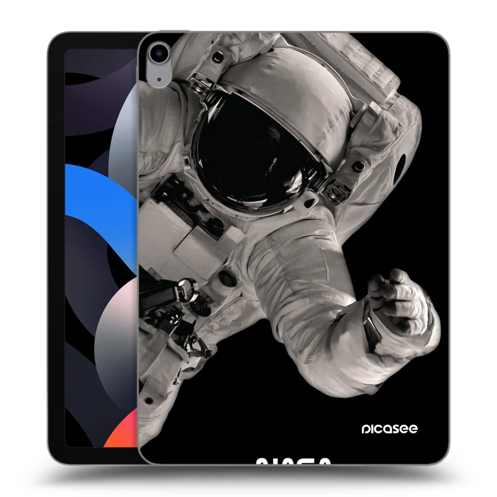 Picasee silikónový prehľadný obal pre Apple iPad Air 4 10.9" 2020 - Astronaut Big