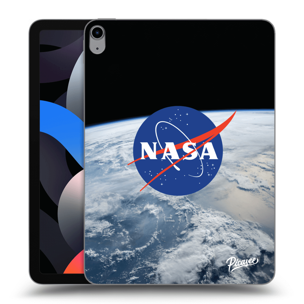 Picasee silikónový čierny obal pre Apple iPad Air 4 10.9" 2020 - Nasa Earth