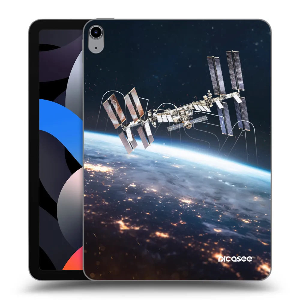 Picasee silikónový prehľadný obal pre Apple iPad Air 4 10.9" 2020 - Station