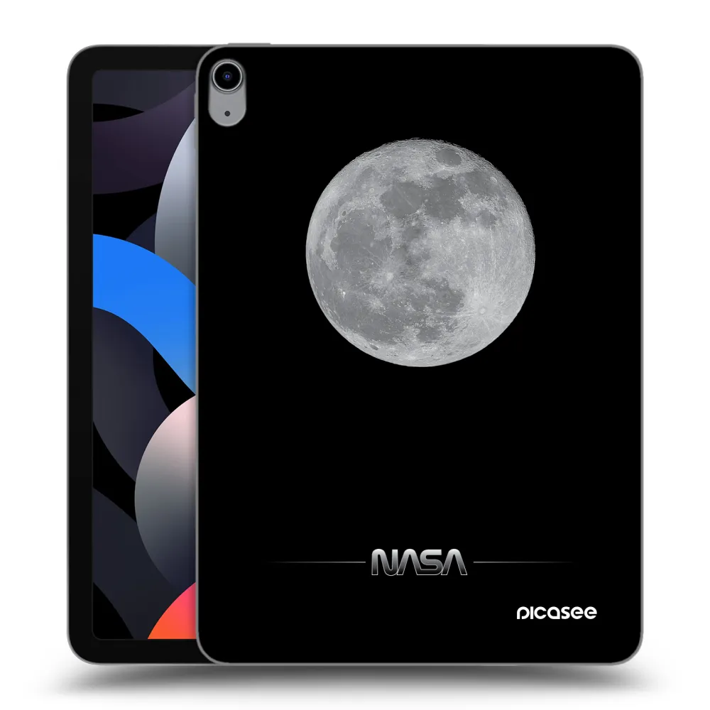 Picasee silikónový prehľadný obal pre Apple iPad Air 4 10.9" 2020 - Moon Minimal