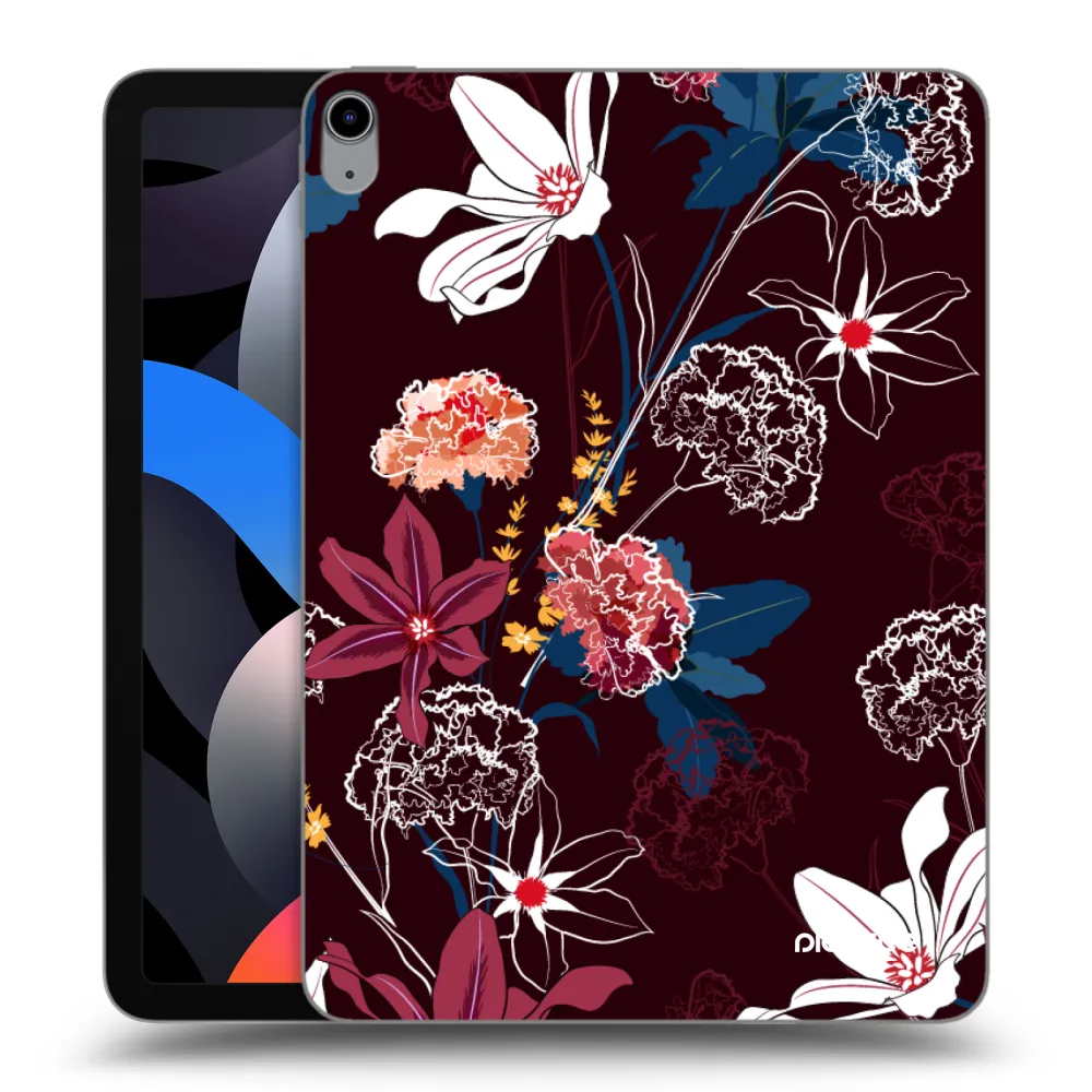 Picasee silikónový prehľadný obal pre Apple iPad Air 4 10.9" 2020 - Dark Meadow