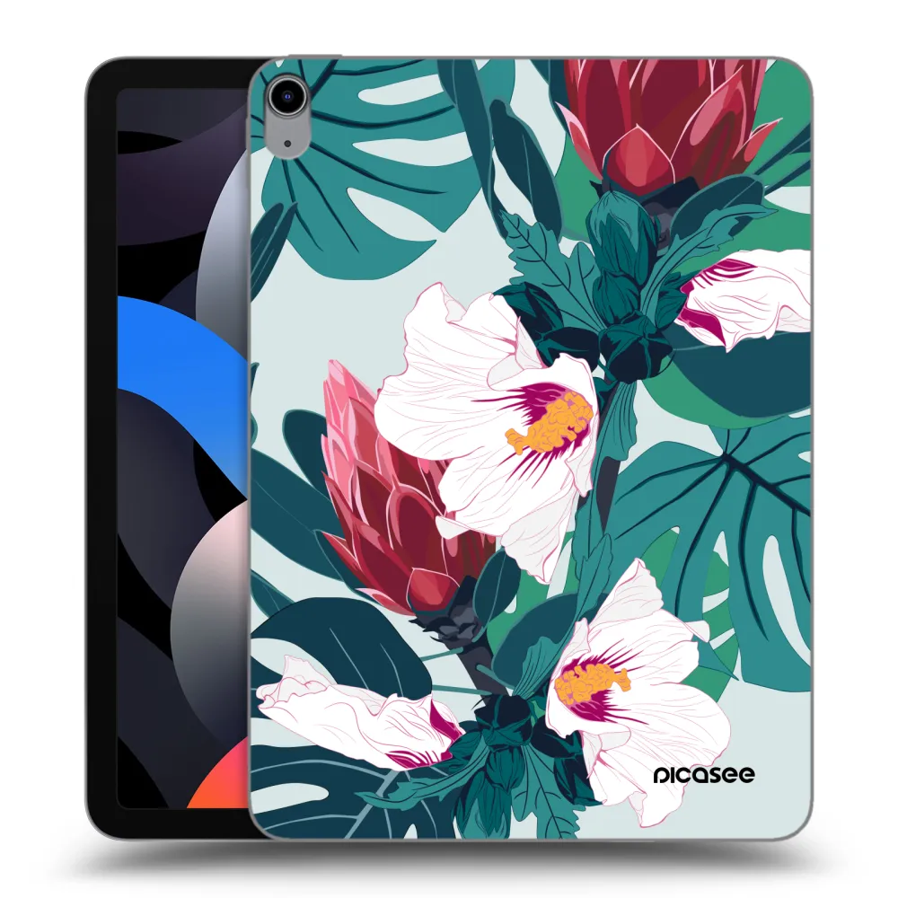 Picasee silikónový prehľadný obal pre Apple iPad Air 4 10.9" 2020 - Rhododendron