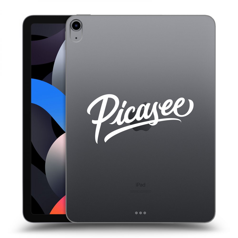 Picasee silikónový prehľadný obal pre Apple iPad Air 4 10.9" 2020 - Picasee - old logo - white