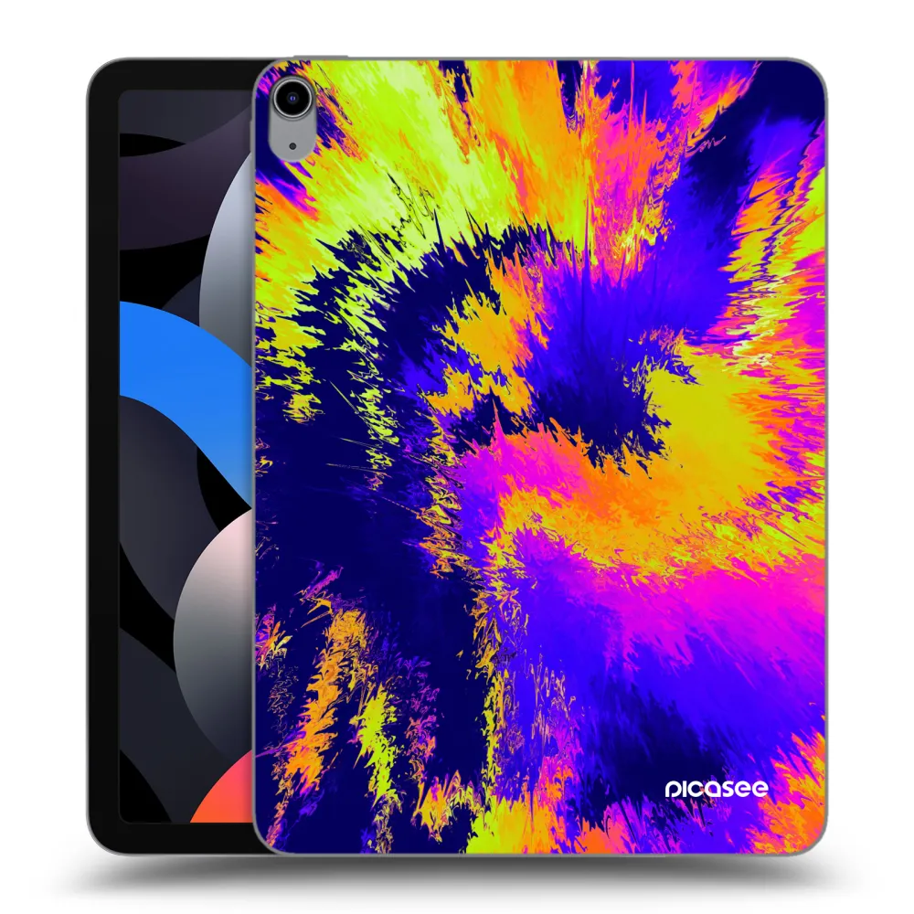 Picasee silikónový prehľadný obal pre Apple iPad Air 4 10.9" 2020 - Burn