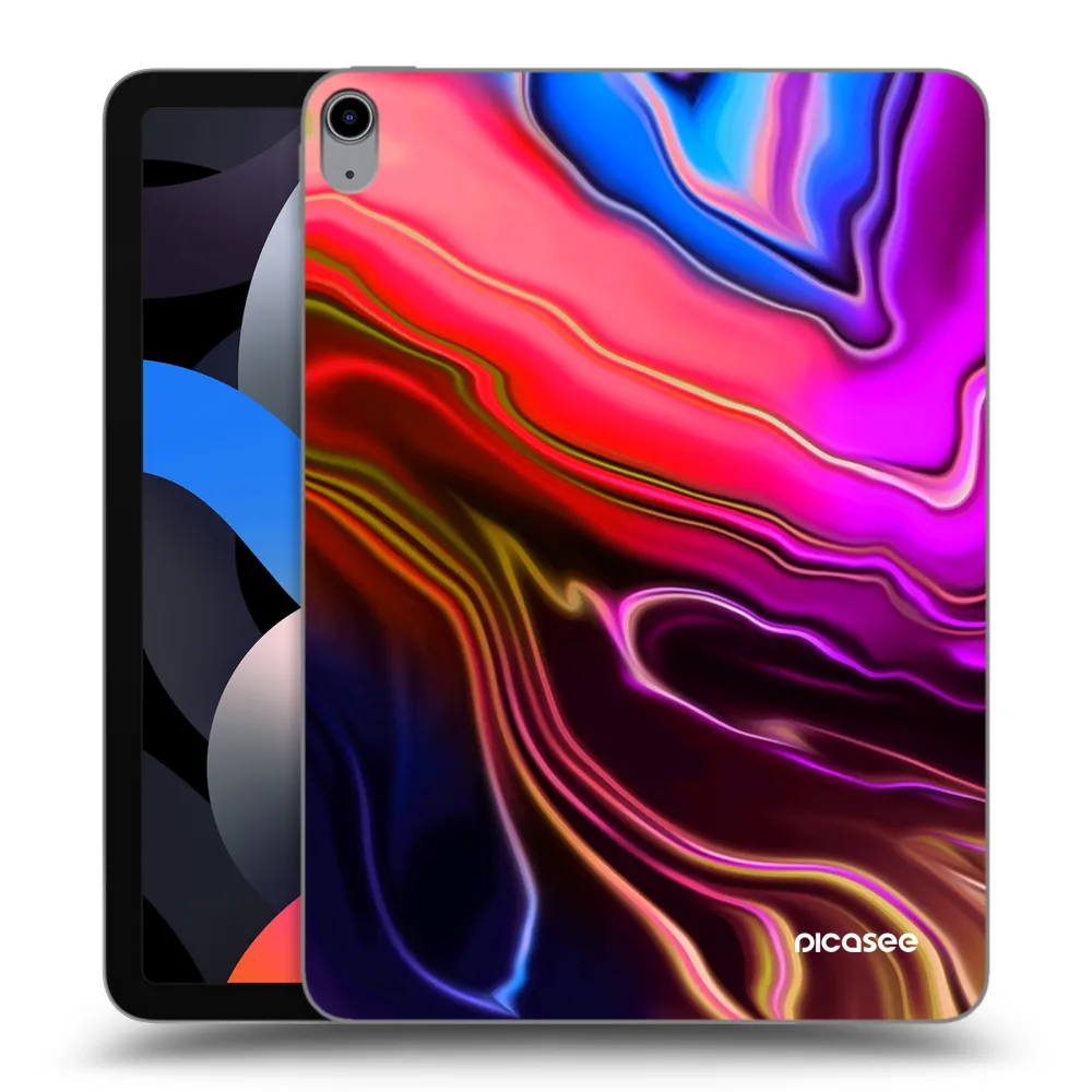 Picasee silikónový prehľadný obal pre Apple iPad Air 4 10.9" 2020 - Electric