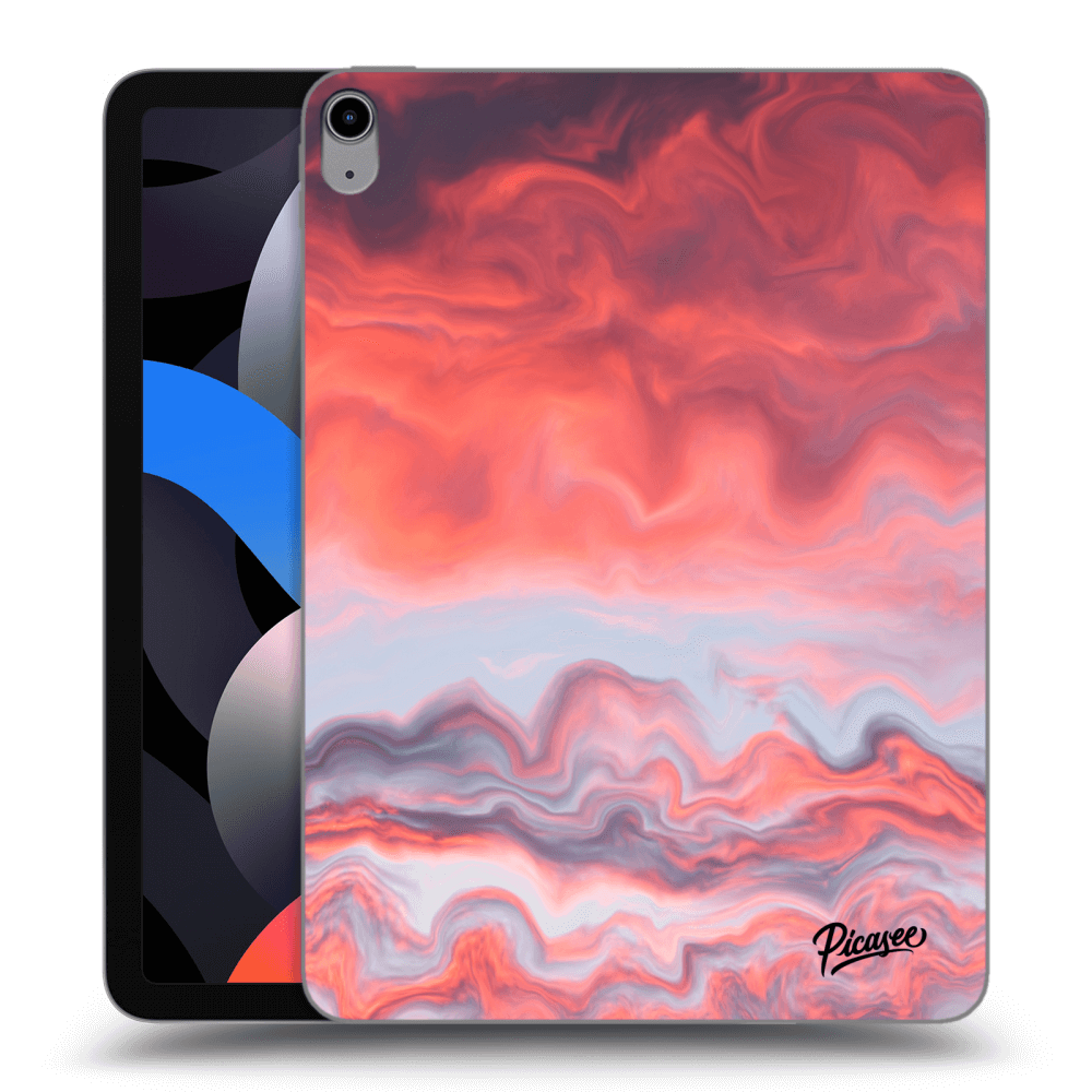 Picasee silikónový čierny obal pre Apple iPad Air 4 10.9" 2020 - Sunset
