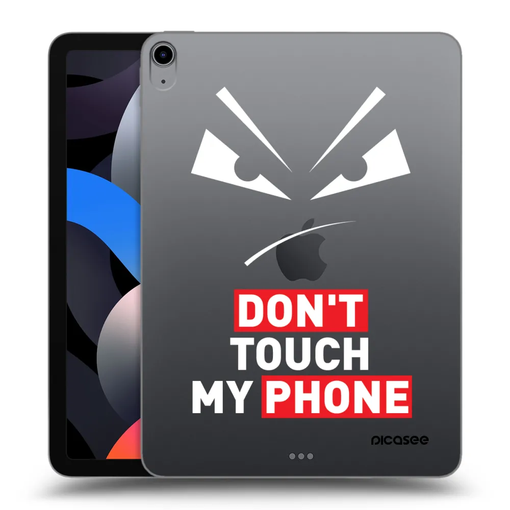 Picasee silikónový prehľadný obal pre Apple iPad Air 4 10.9" 2020 - Evil Eye - Transparent