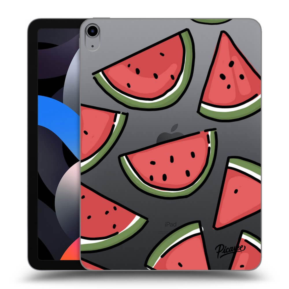 Picasee silikónový prehľadný obal pre Apple iPad Air 4 10.9" 2020 - Melone