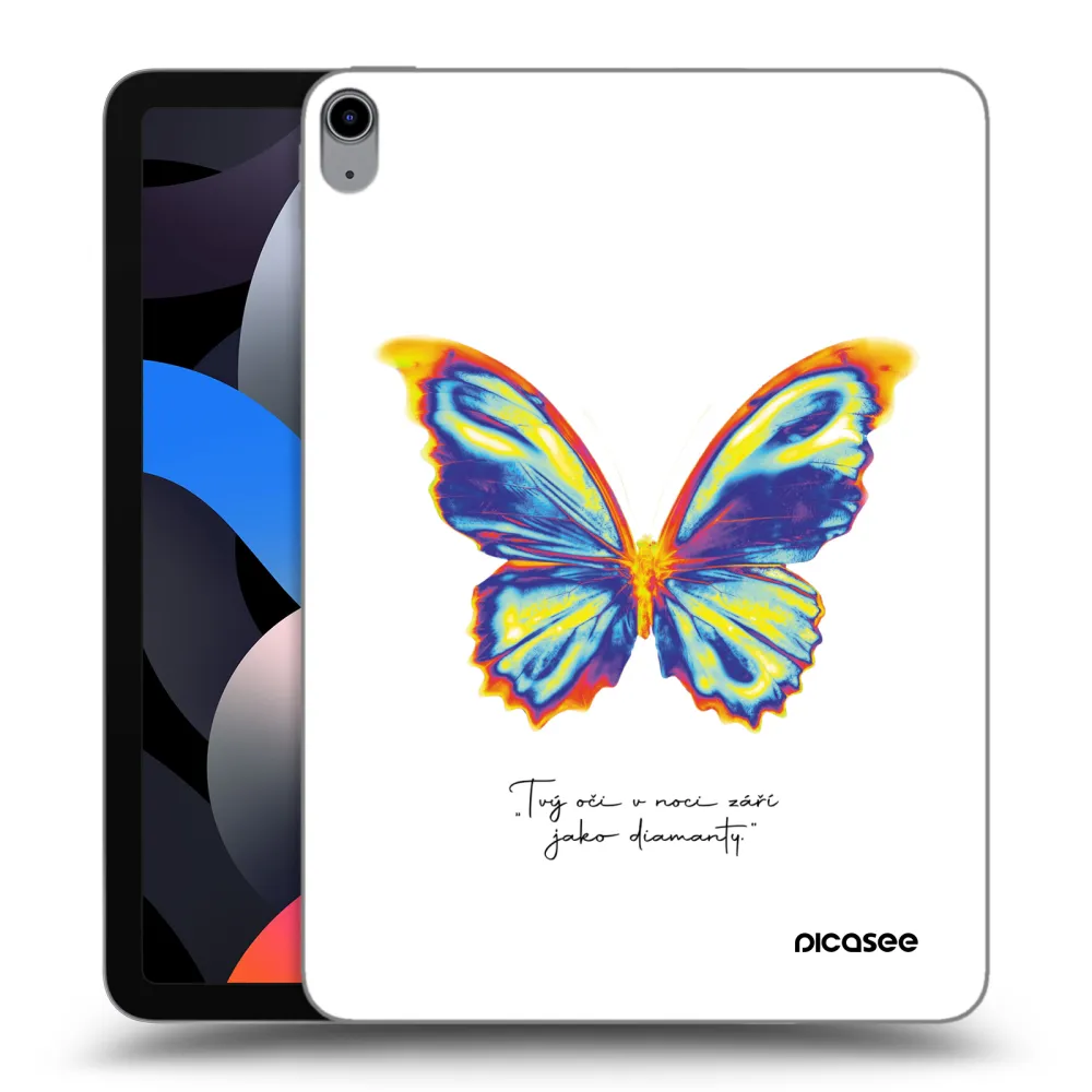 Picasee silikónový prehľadný obal pre Apple iPad Air 4 10.9" 2020 - Diamanty White