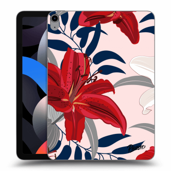Obal pre Apple iPad Air 4 (2020) - Red Lily