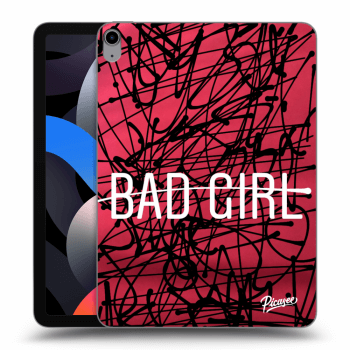 Picasee silikónový prehľadný obal pre Apple iPad Air 4 10.9" 2020 - Bad girl
