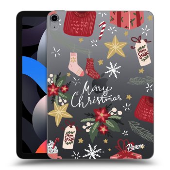 Picasee silikónový prehľadný obal pre Apple iPad Air 4 10.9" 2020 - Christmas