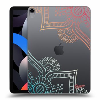 Picasee silikónový prehľadný obal pre Apple iPad Air 4 10.9" 2020 - Flowers pattern