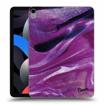 Obal pre Apple iPad Air 4 10.9" 2020 - Purple glitter
