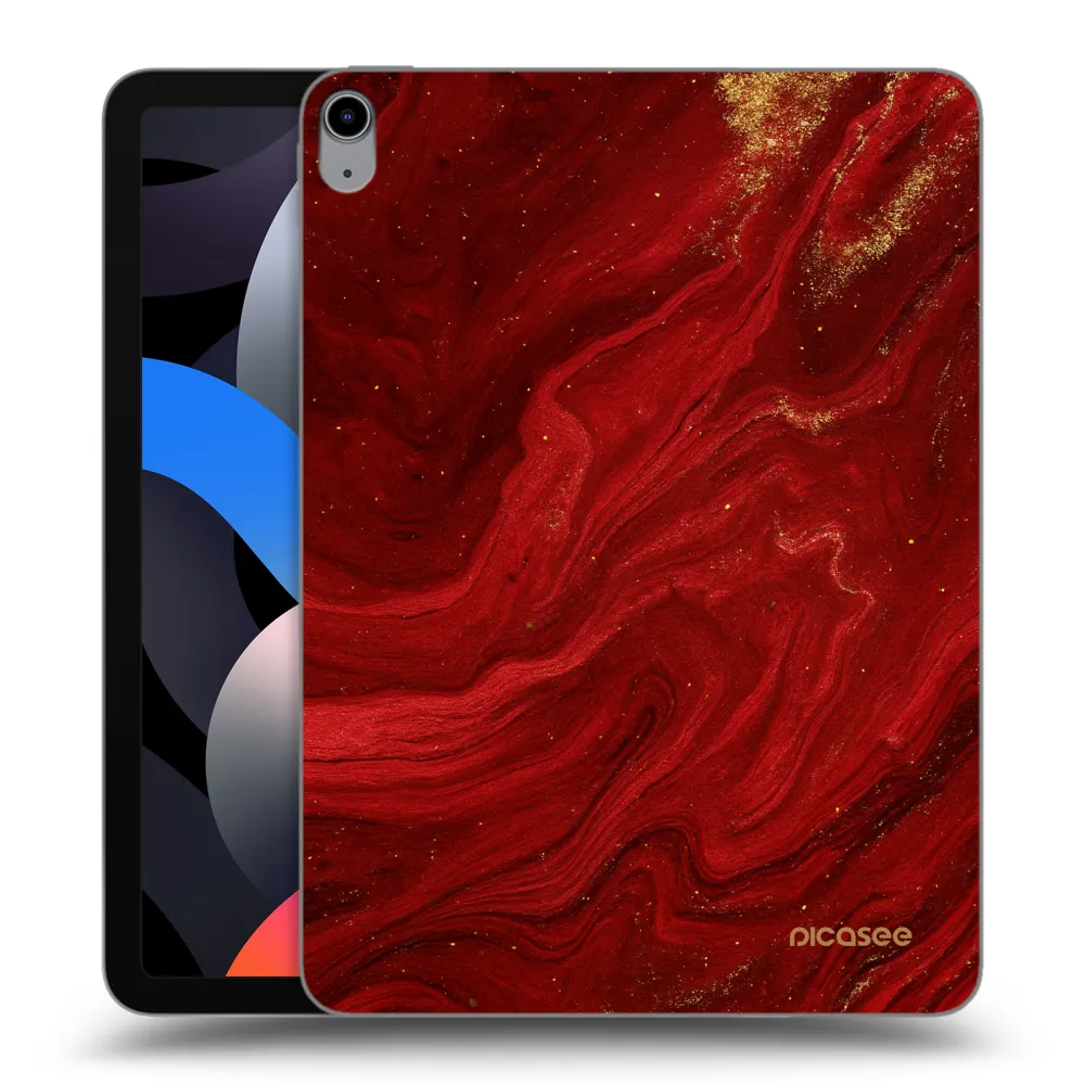 Picasee silikónový prehľadný obal pre Apple iPad Air 4 10.9" 2020 - Red