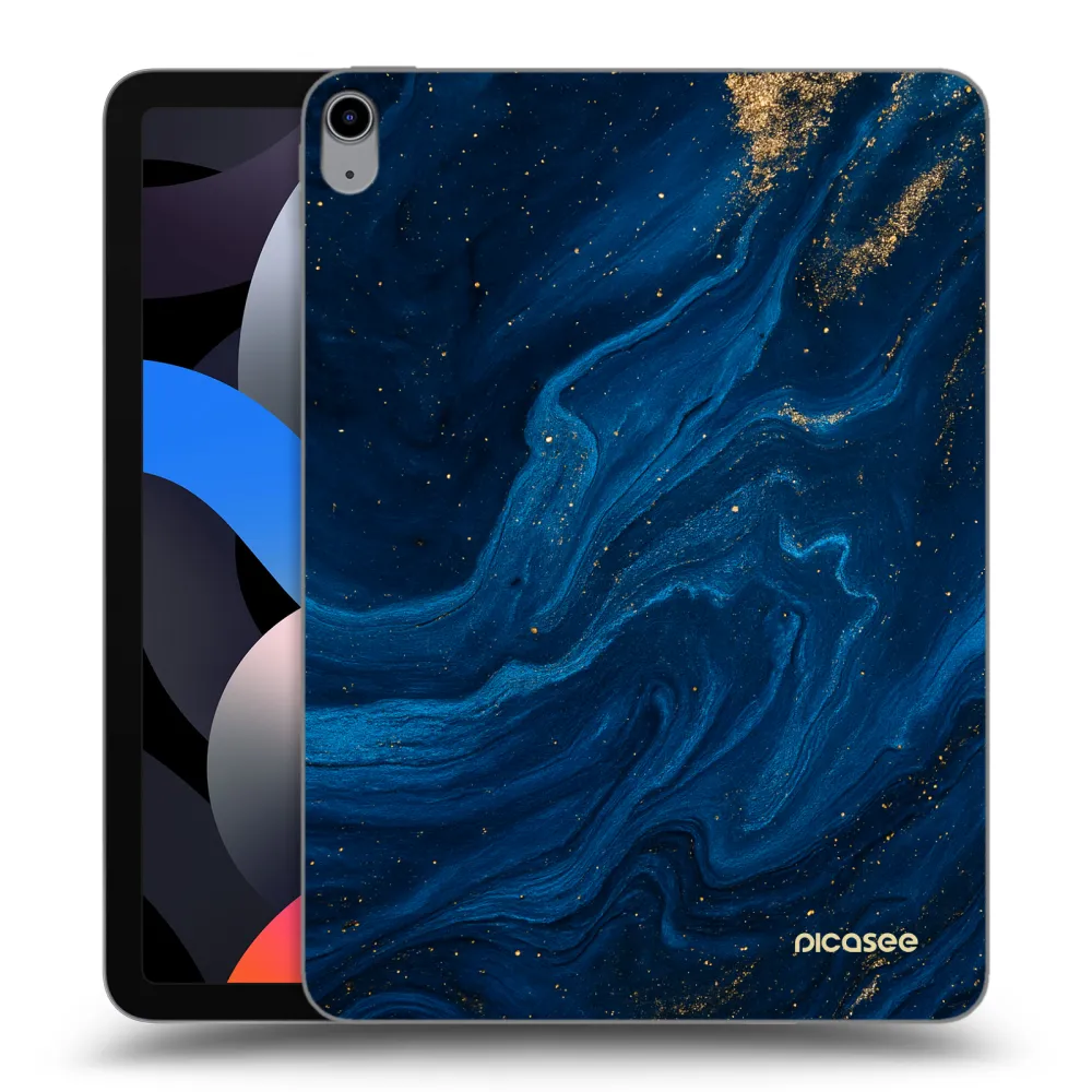 Picasee silikónový prehľadný obal pre Apple iPad Air 4 10.9" 2020 - Blue