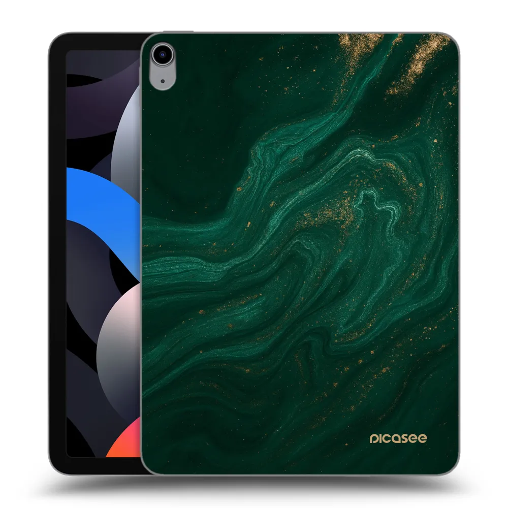 Picasee silikónový prehľadný obal pre Apple iPad Air 4 10.9" 2020 - Green
