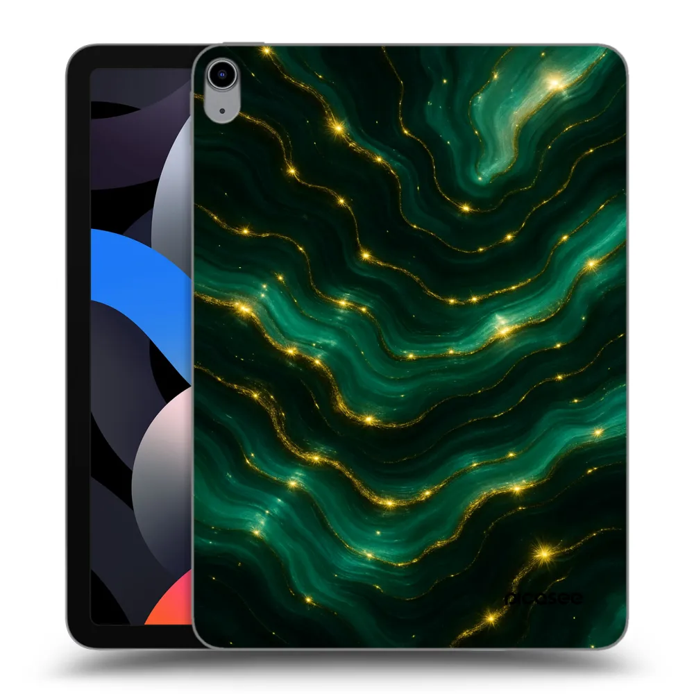 Picasee silikónový prehľadný obal pre Apple iPad Air 4 10.9" 2020 - Emerald