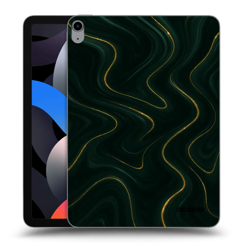 Picasee silikónový prehľadný obal pre Apple iPad Air 4 10.9" 2020 - Vawes