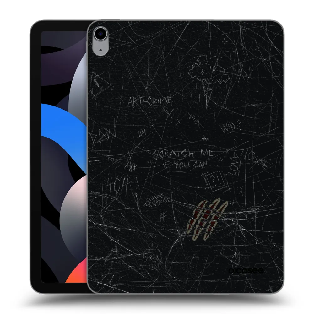 Picasee silikónový prehľadný obal pre Apple iPad Air 4 10.9" 2020 - SCRATCH