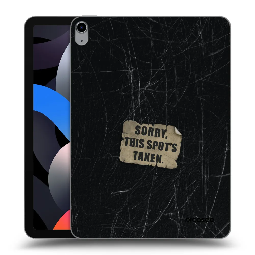 Picasee silikónový prehľadný obal pre Apple iPad Air 4 10.9" 2020 - SORRY