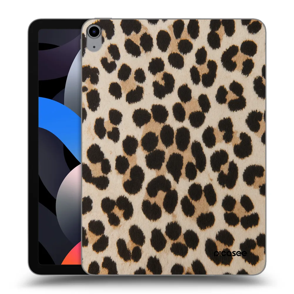 Picasee silikónový prehľadný obal pre Apple iPad Air 4 10.9" 2020 - Brown Tiger