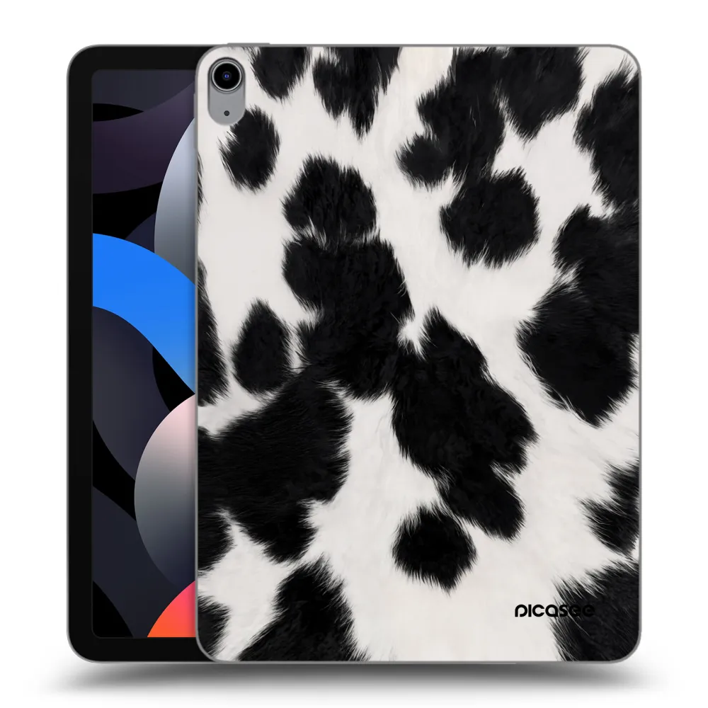 Picasee silikónový prehľadný obal pre Apple iPad Air 4 10.9" 2020 - Black Moo