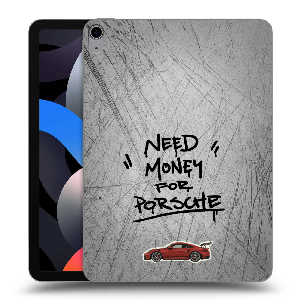 Picasee silikónový prehľadný obal pre Apple iPad Air 4 10.9" 2020 - Grey Drift