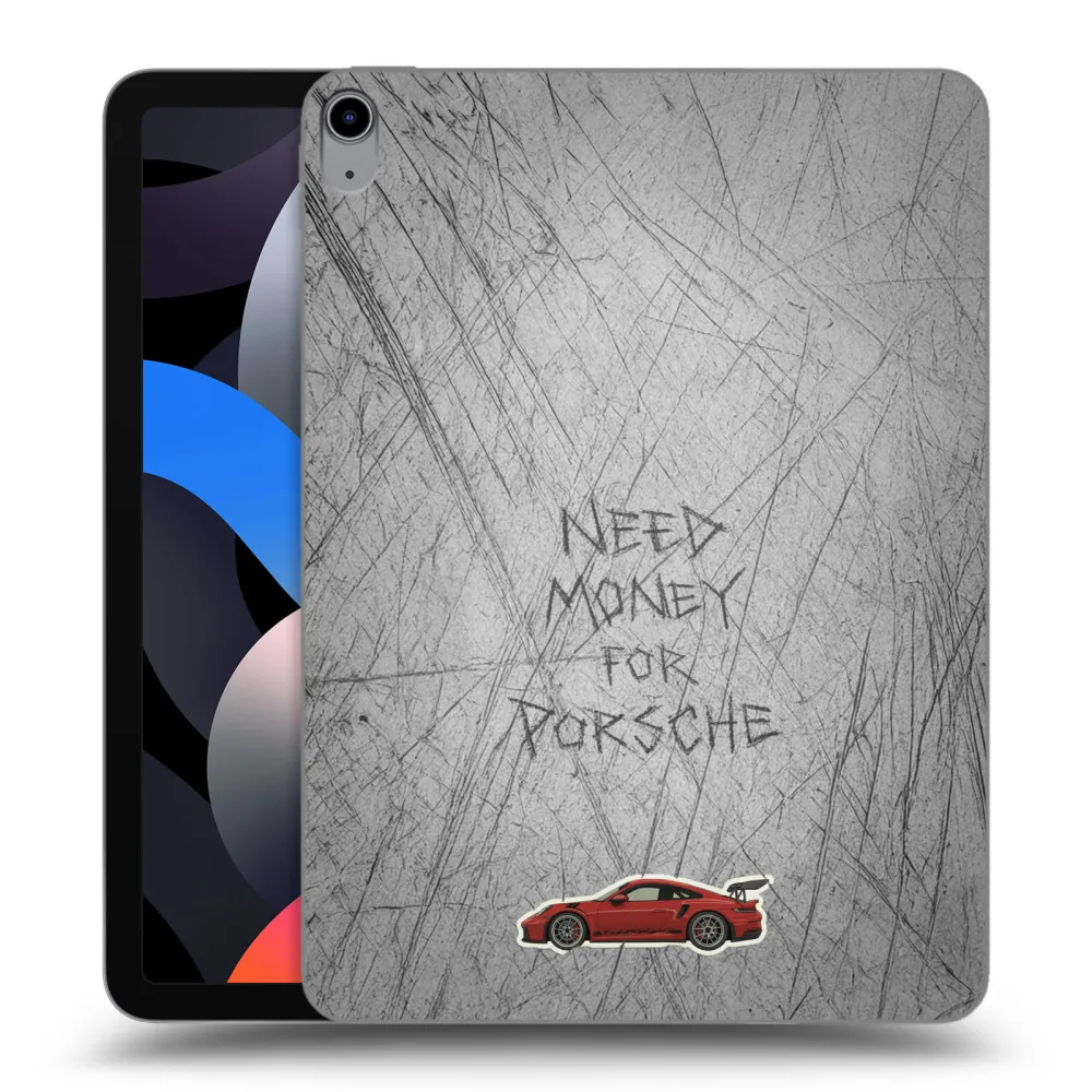 Picasee silikónový prehľadný obal pre Apple iPad Air 4 10.9" 2020 - Garage Scratch