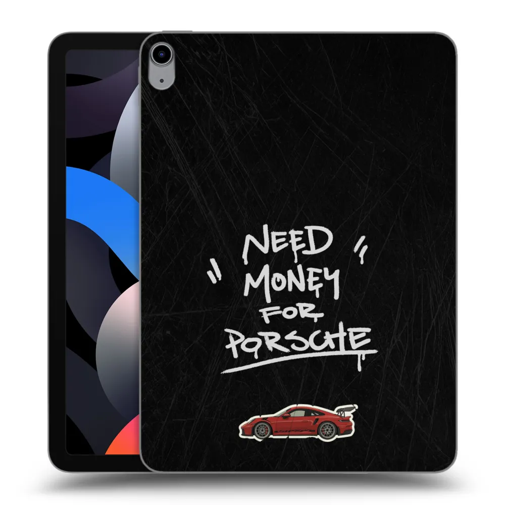 Picasee silikónový prehľadný obal pre Apple iPad Air 4 10.9" 2020 - Dark Racer
