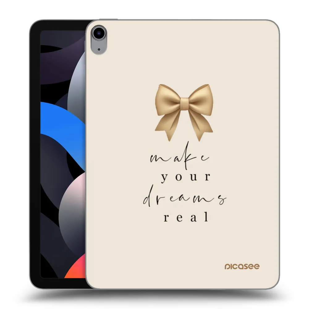 Picasee silikónový prehľadný obal pre Apple iPad Air 4 10.9" 2020 - Golden Dream