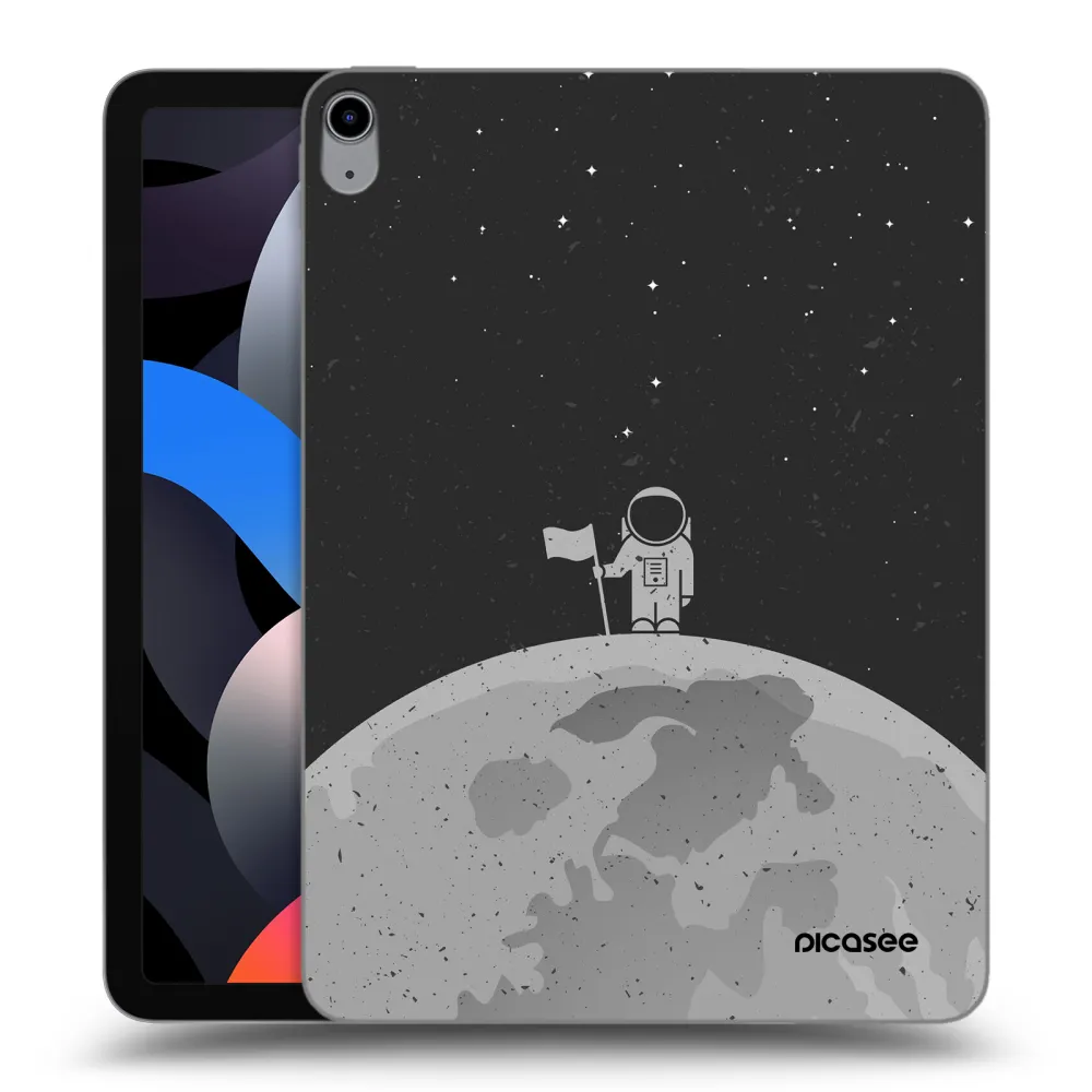 Picasee silikónový prehľadný obal pre Apple iPad Air 4 10.9" 2020 - Astronaut