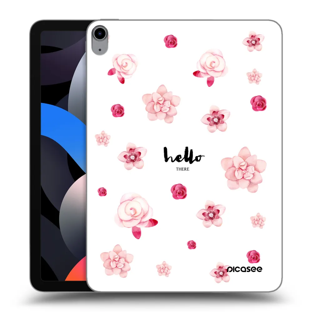 Picasee silikónový prehľadný obal pre Apple iPad Air 4 10.9" 2020 - Hello there
