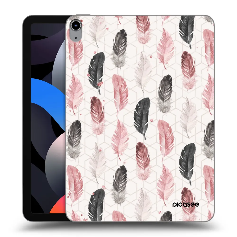 Picasee silikónový prehľadný obal pre Apple iPad Air 4 10.9" 2020 - Pírka 2