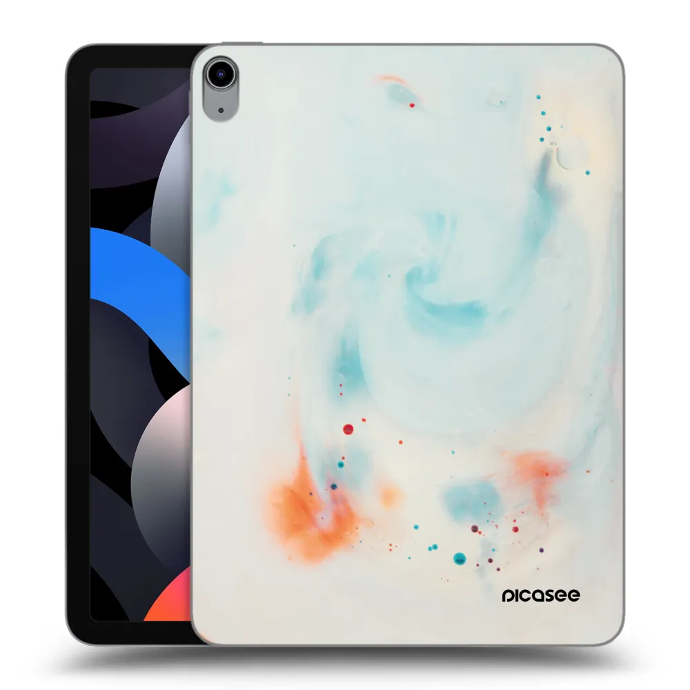 Picasee silikónový prehľadný obal pre Apple iPad Air 4 10.9" 2020 - Splash