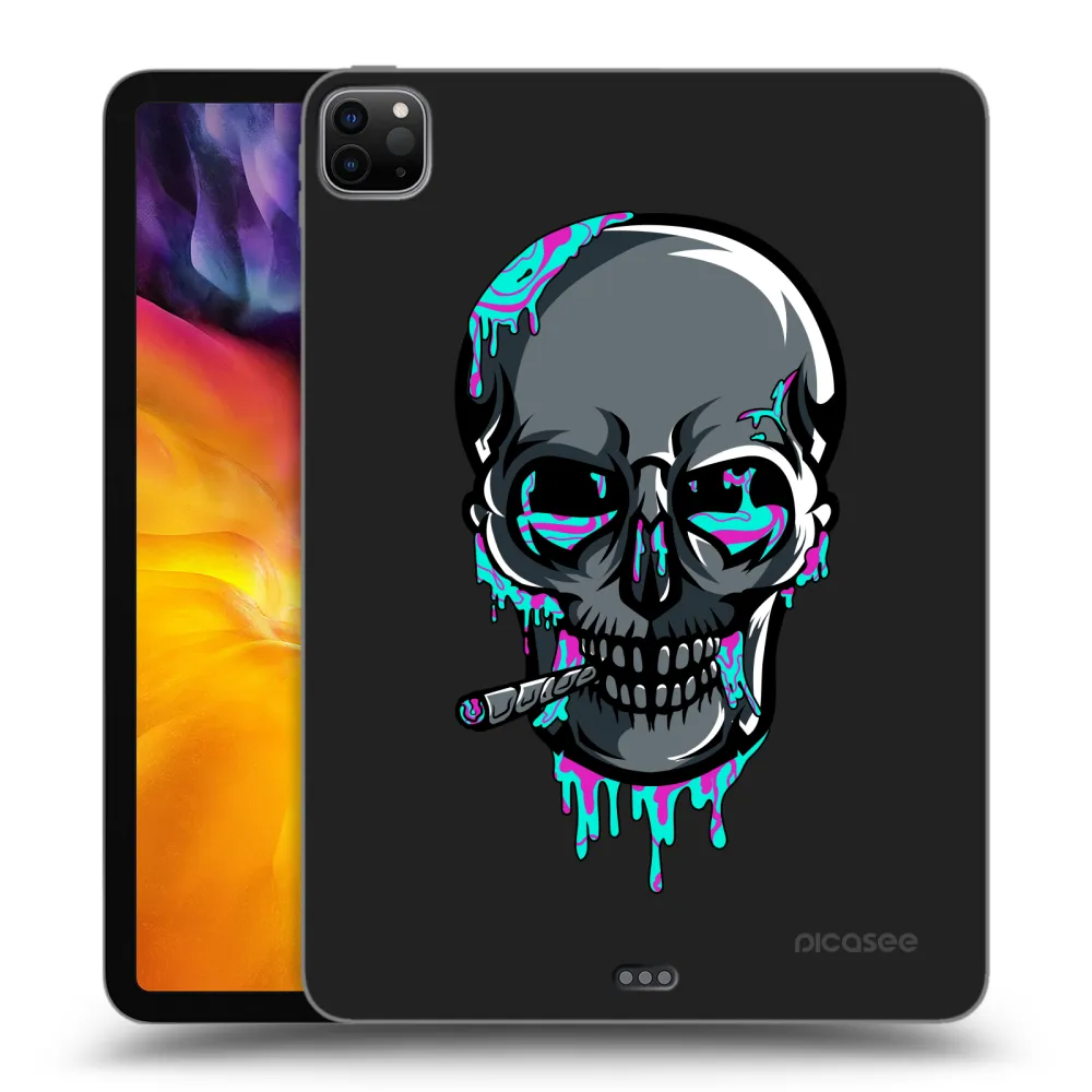 Picasee silikónový čierny obal pre Apple iPad Pro 11" 2020 (2.gen) - EARTH - Lebka 3.0