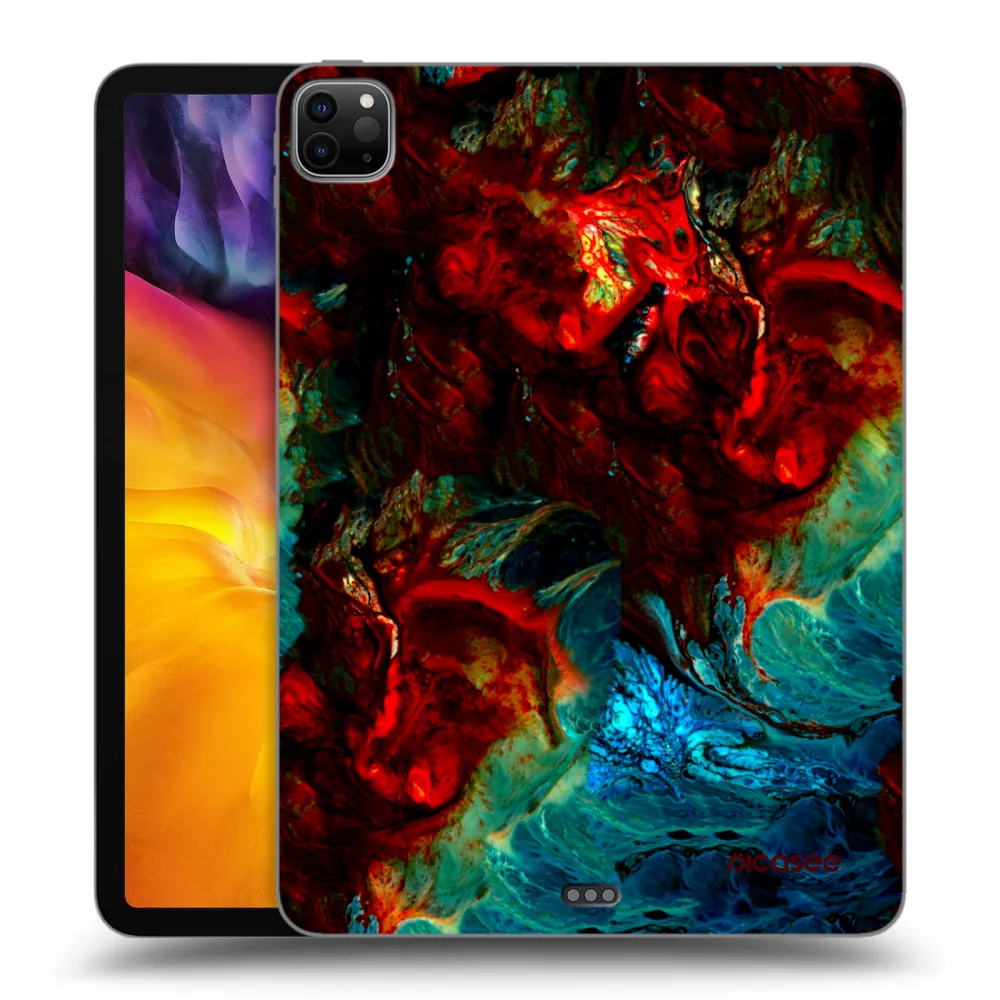 Picasee silikónový čierny obal pre Apple iPad Pro 11" 2020 (2.gen) - Universe