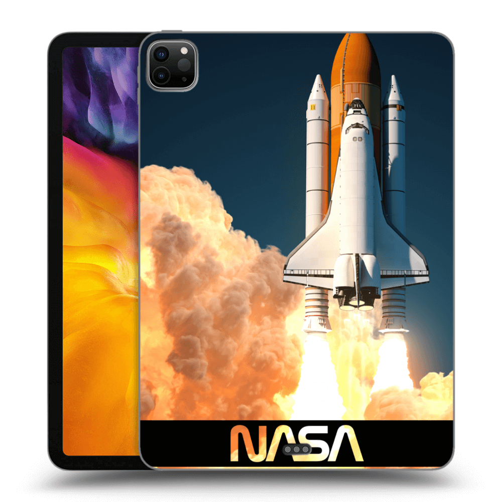 Picasee silikónový čierny obal pre Apple iPad Pro 11" 2020 (2.gen) - Space Shuttle