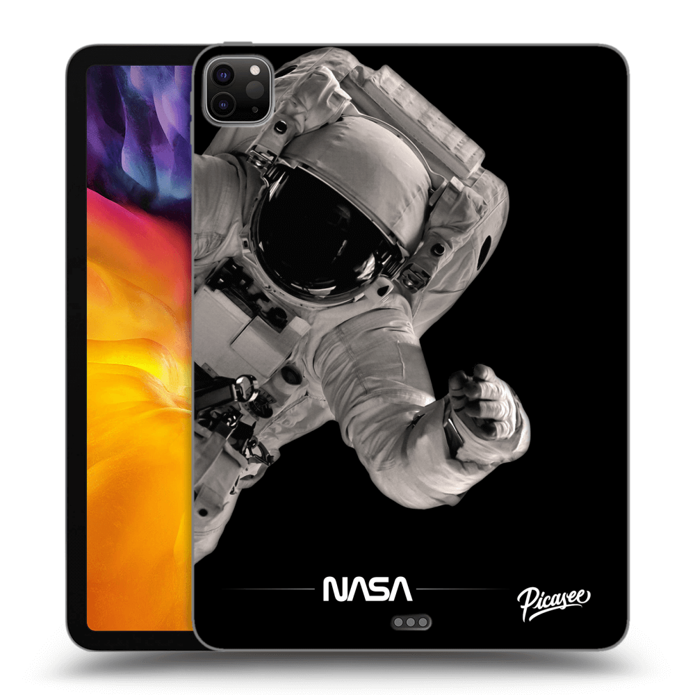 Picasee silikónový čierny obal pre Apple iPad Pro 11" 2020 (2.gen) - Astronaut Big