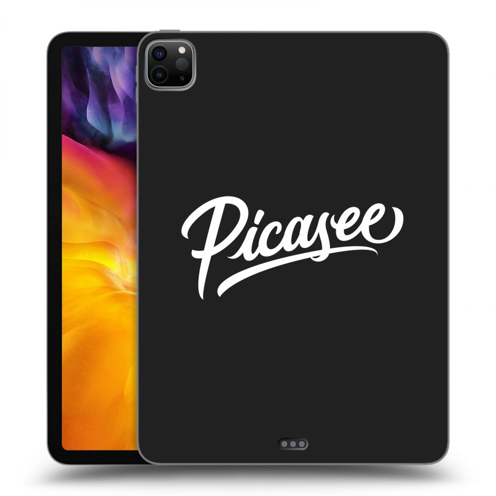 Picasee silikónový čierny obal pre Apple iPad Pro 11" 2020 (2.gen) - Picasee - old logo - white