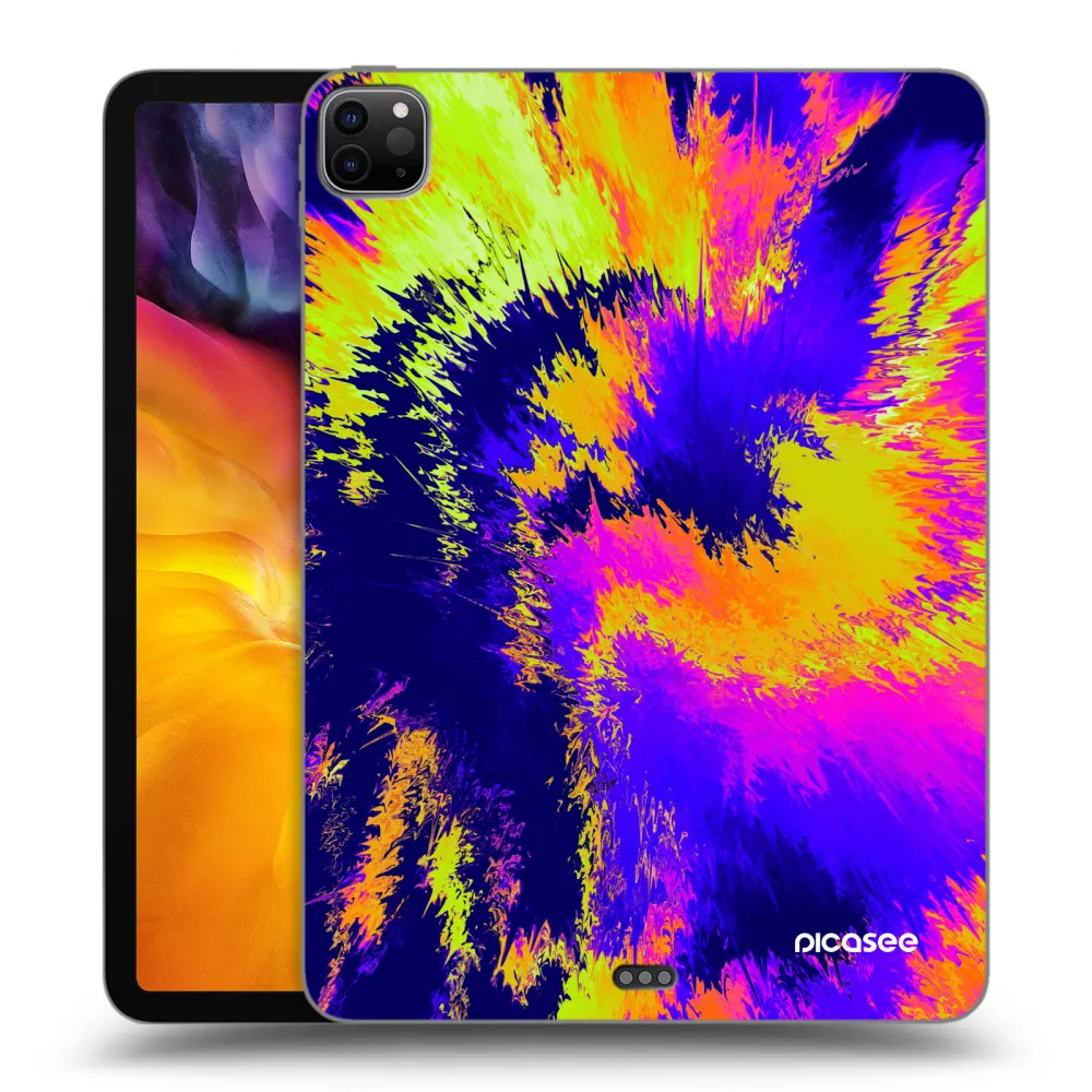 Picasee silikónový čierny obal pre Apple iPad Pro 11" 2020 (2.gen) - Burn