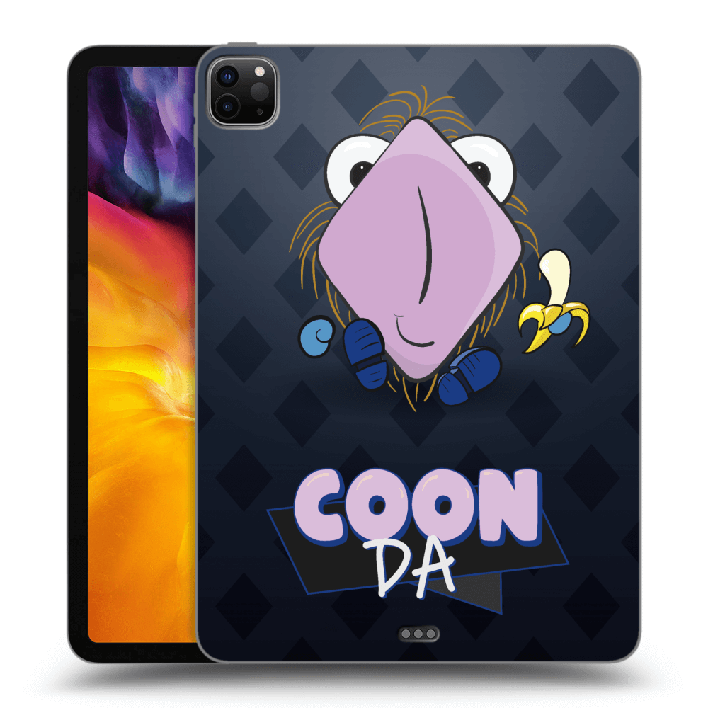 Picasee silikónový čierny obal pre Apple iPad Pro 11" 2020 (2.gen) - COONDA chlupatka - tmavá
